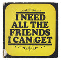 Charles Schulz Peanuts Signed I Need All The Friends I Can Get 1st Ed Book BAS