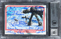 (13) Peterson +12 Signed 1980 Star Wars ESB #58 Card Auto Grade 10! BAS Slabbed