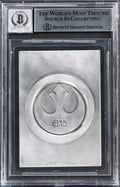 (3) Baker, Daniels +1 Signed 1995 Star Wars Prem Unl #249 Card Auto 10 BAS Slab
