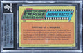 (3) Peter Mayhew, Freeborn +1 Signed 1980 Star Wars ESB #252 Card BAS Slabbed