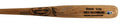 Shea Hillenbrand Signed Game Used Louisville Slugger Player Model Broken Bat BAS