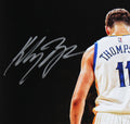 Warriors Stephen Curry, Kevin Durant & Klay Thompson Signed 16x20 Photo BAS
