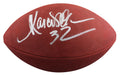Raiders Marcus Allen Authentic Signed Wilson Official Nfl Football BAS #BV70236