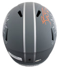Dolphins Ricky Williams "SWE" Signed Slate Full Size Speed Rep Helmet JSA Wit