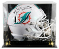 Dolphins Ricky Williams Signed Full Size Speed Rep Helmet W/ Case JSA Witness