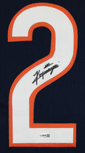Kyle Monangai Authentic Signed Navy Blue Pro Style Jersey JSA Witness