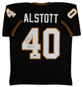 Purdue Mike Alstott "A-Train" Signed Black Pro Style Jersey BAS Witnessed