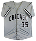 Frank Thomas Authentic Signed Grey Pro Style Jersey Autographed BAS Witnessed 2