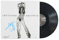 Christina Aguilera Authentic Signed Stripped Album Cover W/ Vinyl JSA #CF71406