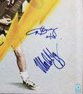 AC/DC (4) Johnson, Angus, Malcolm & Williams Signed Album Cover W/ Vinyl BAS LOA