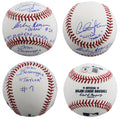 Major League (3) Sheen, Berenger & Bernsen Signed Oml Baseball W/ Case BAS Wit 1