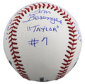 Major League (3) Sheen, Berenger & Bernsen w/ Insc Signed Oml Baseball BAS Wit 1