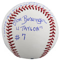 Major League (3) Sheen, Berenger & Bernsen w/ Insc Signed Oml Baseball BAS Wit 2