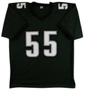 Brandon Graham Authentic Signed Green Pro Style Jersey JSA Witness #WC150643