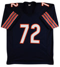William Perry Authentic Signed Navy Pro Style Jersey BAS Witnessed #3W338635