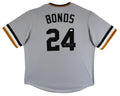 Pirates Barry Bonds Authentic Signed Grey Nike Cooperstown Collection Jersey JSA