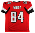 Roddy White Authentic Signed Red Pro Style Jersey Autographed BAS Witnessed