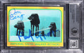 (2) Tippett & Berg Signed 1980 Star Wars ESB #333 Card Auto GM 10! BAS Slabbed