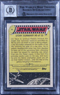 (3) Friedman +2 "SFX" Signed 2015 Star Wars JTTFA #29 Card Auto 10! BAS Slabbed