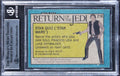 (7) George +6 Signed 1983 Star Wars Return Of The Jedi #218 Card BAS Slabbed