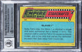 (4) Peterson +3 Signed 1980 Star Wars ESB #138 Card Auto Grade 10! BAS Slabbed