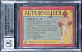 (3) Gilberti +2 Signed 2004 Star Wars Heritage #59 Card Auto Grade 10! BAS Slab