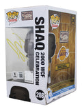 Lakers Shaquille O'Neal Signed #208 Funko Pop Vinyl Figure BAS Witness #3W386072