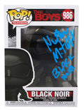 Nathan Mitchell The Boys "Black Noir" Signed #986 Funko Pop Figure JSA #AW31950