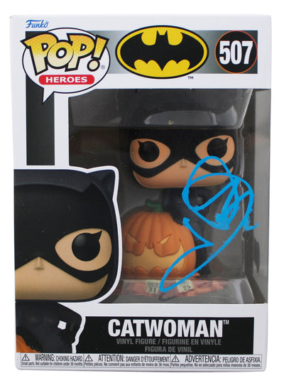 Halle Berry Catwoman Authentic Signed #507 Funko Pop Vinyl Figure BAS #BQ48495
