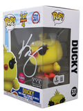 Keegan-Michael Key Toy Story 4 Signed Ducky #531 Funko Pop Figure BAS #BN35376