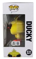 Keegan-Michael Key Toy Story 4 Signed Ducky #531 Funko Pop Figure BAS #BN35376
