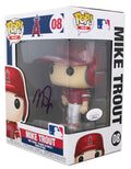Angels Mike Trout Authentic Signed #08 Funko Pop Vinyl Figure JSA #CE53114