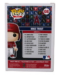 Angels Mike Trout Authentic Signed #08 Funko Pop Vinyl Figure JSA #CE53114