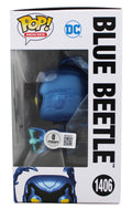 Xolo Mariduena Blue Beetle Signed #1406 Funko Pop Vinyl Figure BAS #BN36431