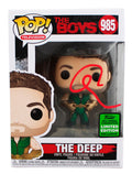 Chace Crawford The Boys Signed The Deep #985 Funko Pop Vinyl Figure BAS #BQ56269
