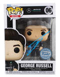 George Russell Formula 1 Signed #06 Funko Pop Vinyl Figure JSA #CF51139