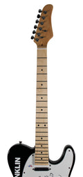 Aretha Franklin Authentic Signed Glarry Black Electric Guitar PSA/DNA #AE84459