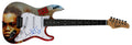 Nas Authentic Signed Glarry Electric Guitar Autographed JSA #AJ36539