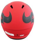 Texans Azeez Al-Shaair Signed Rave Full Size Speed Rep Helmet BAS Witnessed