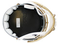 Rams Eric Dickerson "HOF 99" Signed Slate Full Size Speed Rep Helmet BAS Wit 2