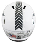 Cowboys Emmitt Smith Signed STS III F/S Speed Rep Helmet W/ Case W/ Blue Sig BAS