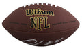 Browns Quinshon Judkins Signed Wilson Super Grip Football W/ Case BAS Witnessed