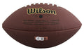 Browns Quinshon Judkins Authentic Signed Wilson Super Grip Football BAS Witness