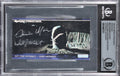(2) Muren & McAlister Signed 1995 Star Wars ESB Widevision #86 Card BAS Slabbed