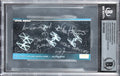 (6) Peterson, Huston +4 Signed 1995 Star Wars Widevision #92 Card BAS Slabbed