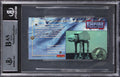 (5) Tippett, Huston +3 Signed 1995 Star Wars ESB Widevision #37 Card BAS Slabbed