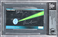 (2) Green & Aschkynazo Signed 1995 Star Wars Widevision #55 Card BAS Slabbed