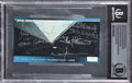 (6) Peterson, Beasley +4 Signed 1995 Star Wars Widevision #50 Card BAS Slabbed