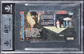 (6) Peterson, Beasley +4 Signed 1995 Star Wars Widevision #50 Card BAS Slabbed