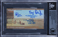 (4) Diamond, Goffe +2 Signed 1997 Star Wars Trilogy Special #5 Card BAS Slabbed